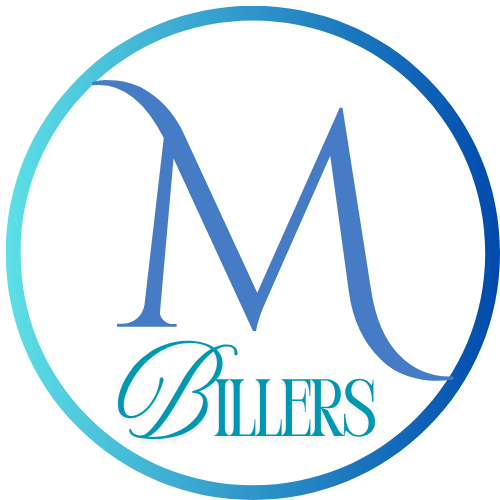 white black monogram m business logo
